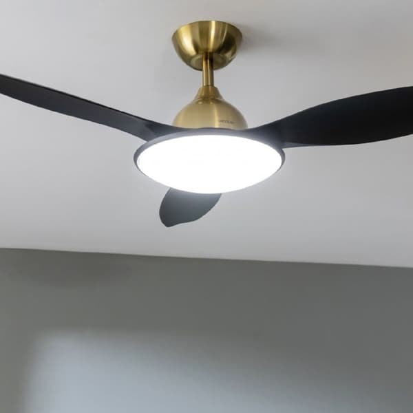Cecotec Takfläkt med lampa EnergySilence 4800 Light GoldBlack