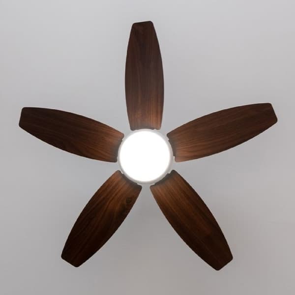 Cecotec Takfläkt med lampa EnergySilence Aero 4200 Vit &amp; Mörkt Trä
