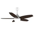 Miniatyrbild 1 av 5: Cecotec Takfläkt med lampa EnergySilence Aero 4200 Vit &amp; Mörkt Trä
