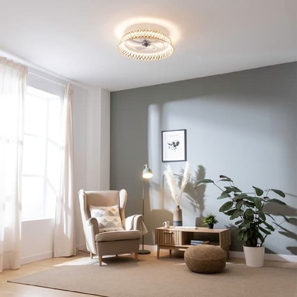 Cecotec Takfläkt med lampa EnergySilence LampAero 610 Natural Design