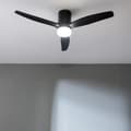 Miniatyrbild 2 av 5: Cecotec Takfläkt med lampa EnergySilence Aero 5600 Aqua Black&amp;Black Ansluten