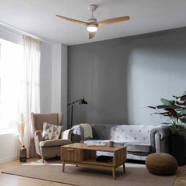 Cecotec Takfläkt med lampa EnergySilence Aero 5275 LightWood
