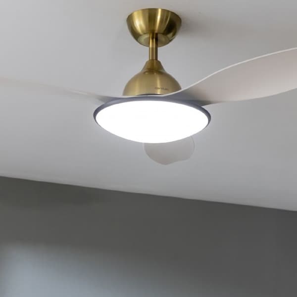 Cecotec Takfläkt med lampa EnergySilence 4800 Ljus GuldVit