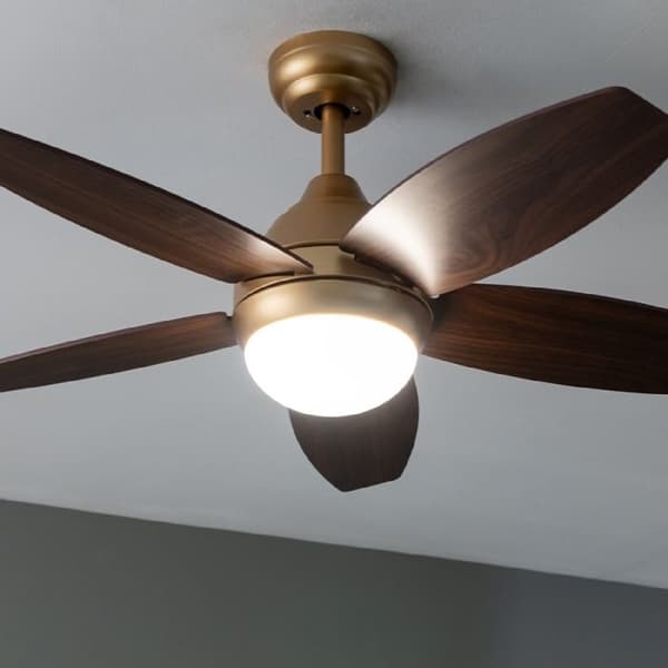 Cecotec Takfläkt med lampa EnergySilence Aero 4200 GoldDarkWood