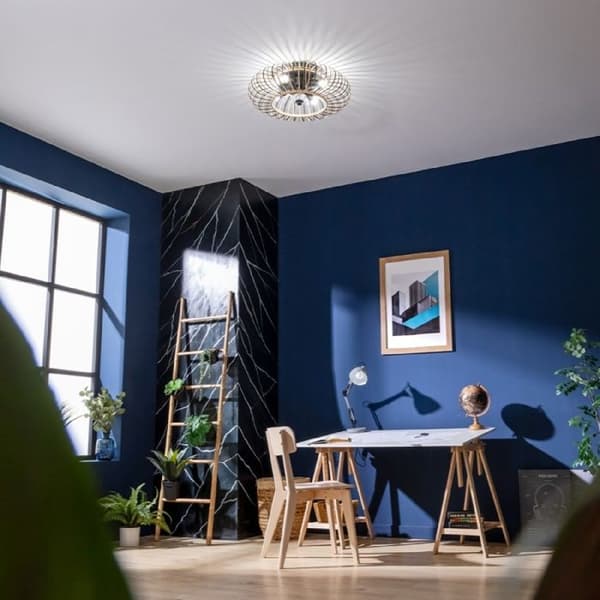Cecotec takfläkt med lampa EnergySilence LampAero 600 naturligt trä