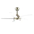 Miniatyrbild 1 av 5: Cecotec Takfläkt med lampa EnergySilence Aero 4200 GoldLightWood