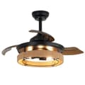 Miniatyrbild 1 av 5: Cecotec Takfläkt med lampa EnergySilence Aero 3600 Osynlig Naturlig Design