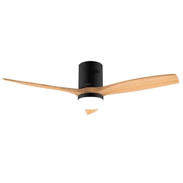 Cecotec Takfläkt med lampa EnergySilence Aero 5600 Aqua Black&amp;LightWood Ansluten