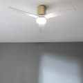 Miniatyrbild 2 av 5: Cecotec Takfläkt med lampa EnergySilence Aero 5600 Aqua GoldWhiteWood Ansluten