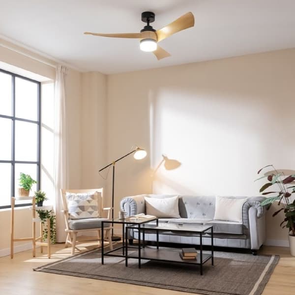 Cecotec Takfläkt med lampa EnergySilence Aero 5285 LightWood