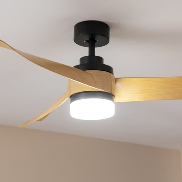 Cecotec Takfläkt med lampa EnergySilence Aero 5285 LightWood