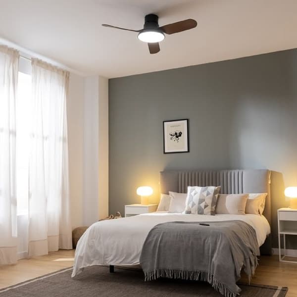 Cecotec Takfläkt med lampa EnergySilence Aero 5200 Light DarkWood