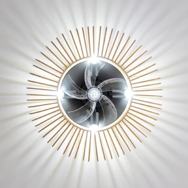 Cecotec Takfläkt med lampa EnergySilence LampAero 600 Naturalljus Wood