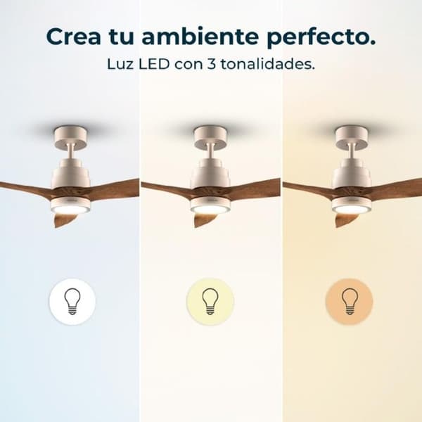 Cecotec Takfläkt med lampa EnergySilence Aero 5295 GoldBlack