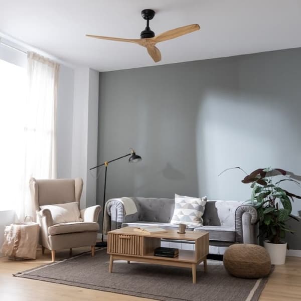 Cecotec Takfläkt utan lampa EnergySilence Aero 5270 Svart &amp; Ljust Trä