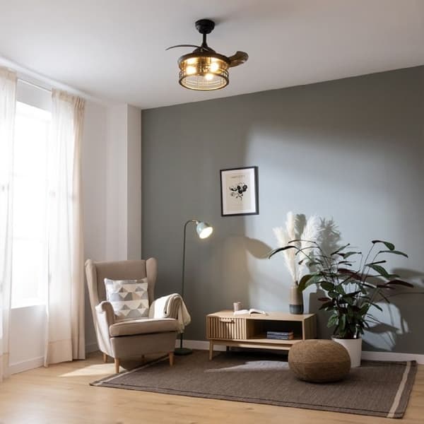 Cecotec Takfläkt med lampa EnergySilence Aero 3600 Osynlig Metallisk Stil
