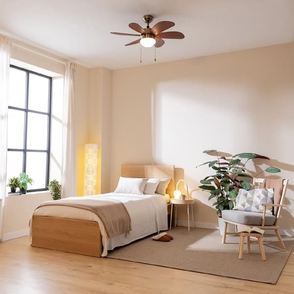 Cecotec Takfläkt med lampa EnergySilence Aero 365 Gold&amp;Wood
