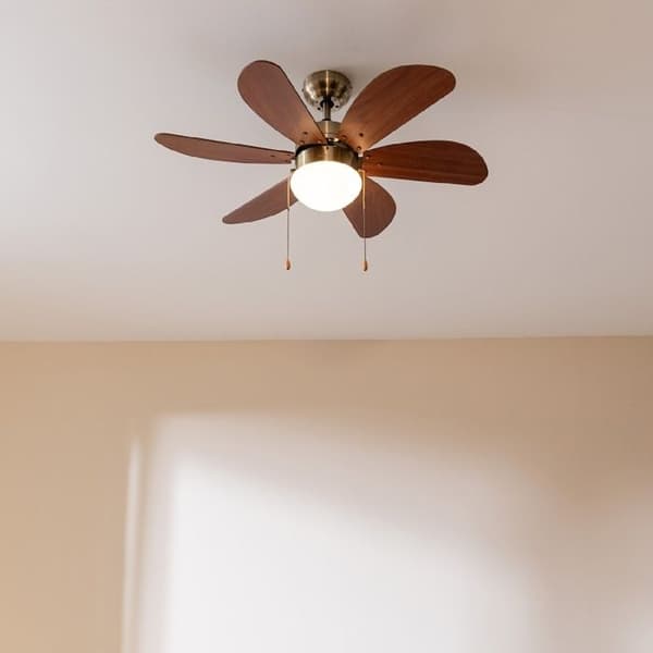 Cecotec Takfläkt med lampa EnergySilence Aero 365 Gold&amp;Wood