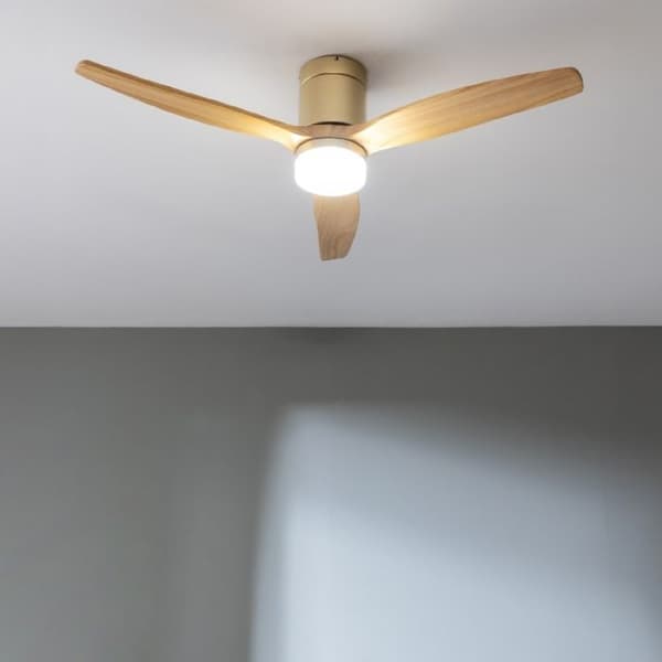 Cecotec Takfläkt med lampa EnergySilence Aero 5600 Aqua GoldLightWood Ansluten