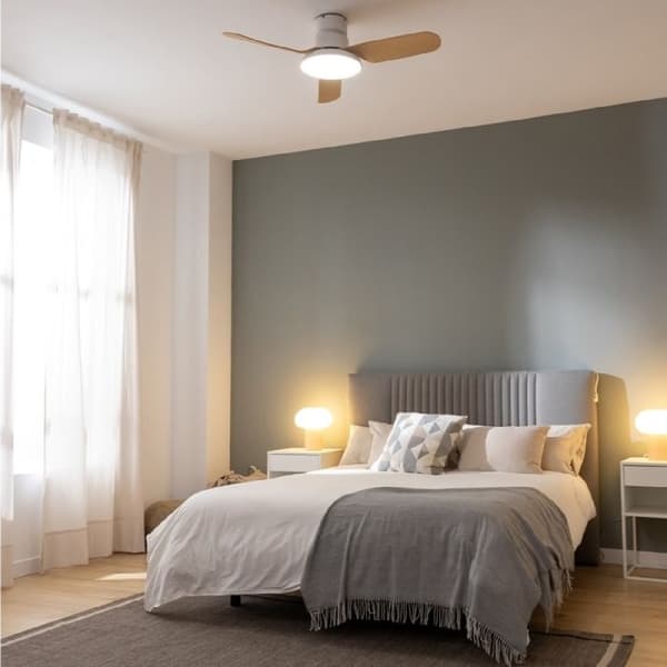 Cecotec Takfläkt med lampa EnergySilence Aero 5200 Light LightWood