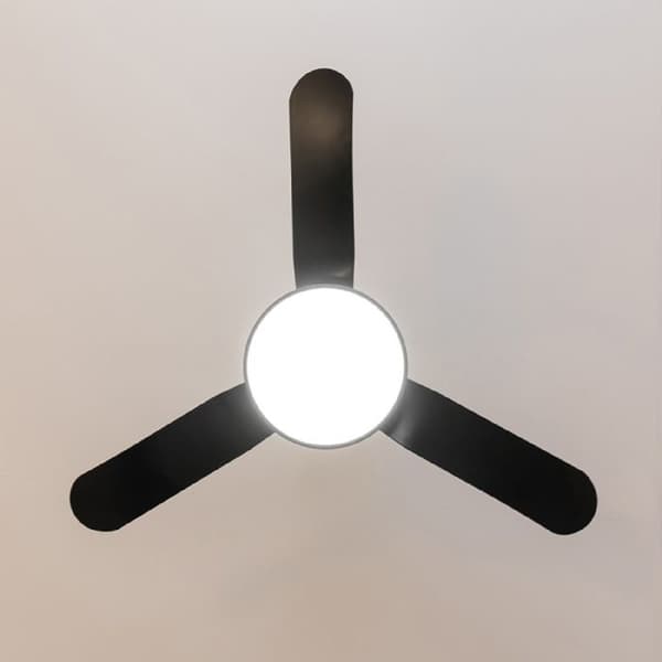 Takfläkt med lampa - Cecotec - EnergySilence Aero 5200 Light - Svart - 6 hastigheter - LED 20W