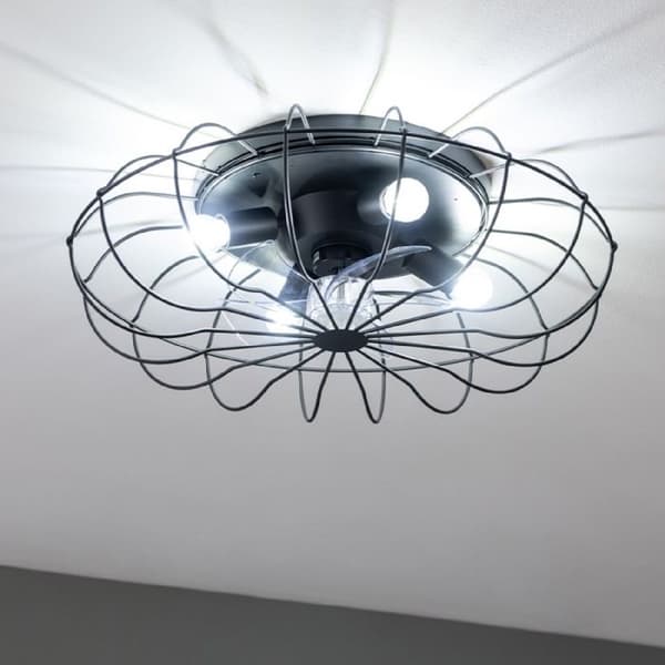 Cecotec Takfläkt med lampa EnergySilence LampAero 650 Iron Design