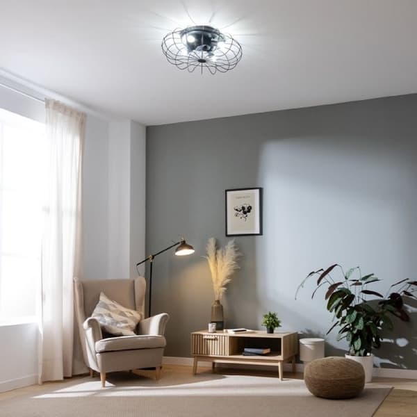 Cecotec Takfläkt med lampa EnergySilence LampAero 650 Iron Design