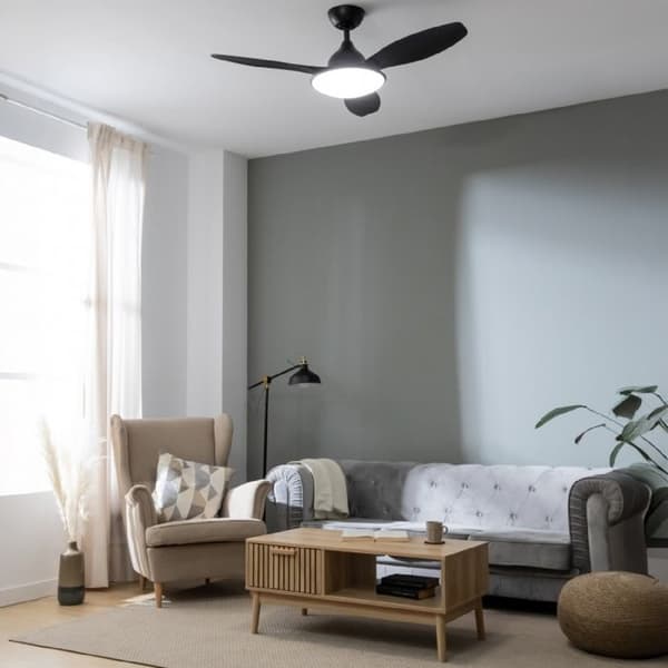 Cecotec Takfläkt med lampa EnergySilence 4800 Light Svart