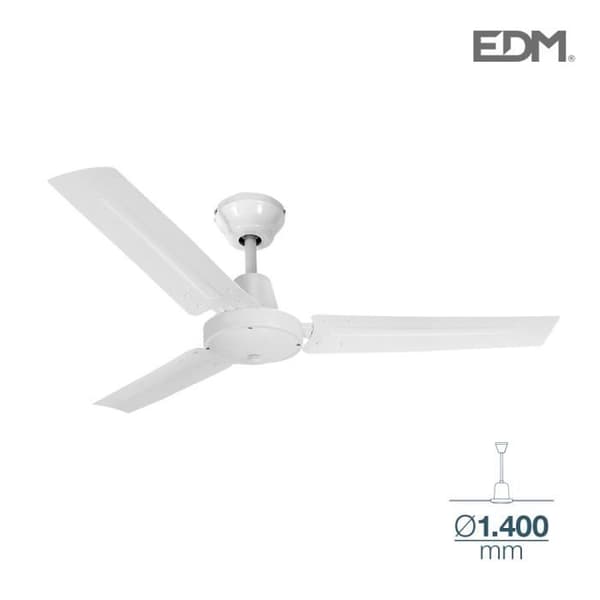 Vit industritakfläkt Ø140cm 130M3/MIN