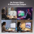 Miniatyrbillede 4 af 4: Monitorlampe, øjenvenlig teknologi, dæmpbar lysstyrke, USB-drevet