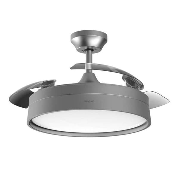 Takfläkt - Energysilence - Aero 4200 - Stål - 3 retraktabla blad - LED - Fjärrkontroll