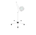 Miniatyrbild 1 av 4: LED Förstoringsgolvlampa, 5-8X Förstoring, 2400 Lumen Ljusstyrka, Flexibel Justering