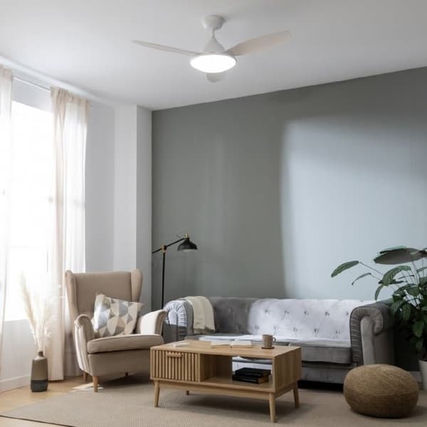Cecotec Takfläkt med lampa EnergySilence 4800 Light Vit
