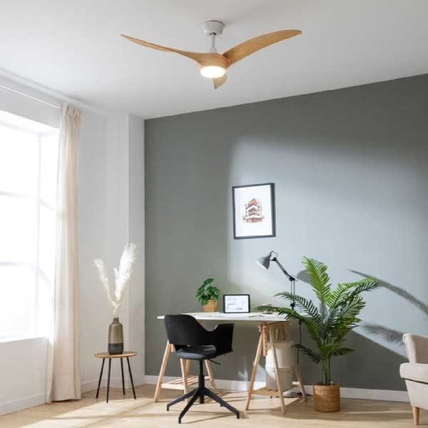 Cecotec Takfläkt med lampa EnergySilence Aero 5295 LightWood