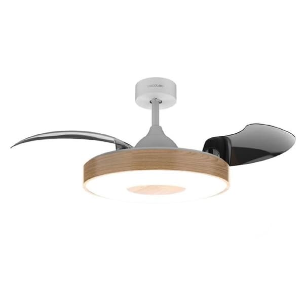 Cecotec Takfläkt med lampa EnergySilence Aero 4280 Invisible LightWood