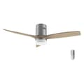 Miniatyrbild 1 av 3: Cecotec Takfläkt Energysilence Aero 5600 Classic i stål. Motor 40W.DC, diameter 132cm, 3 blad, LED-lampa 18W, minu