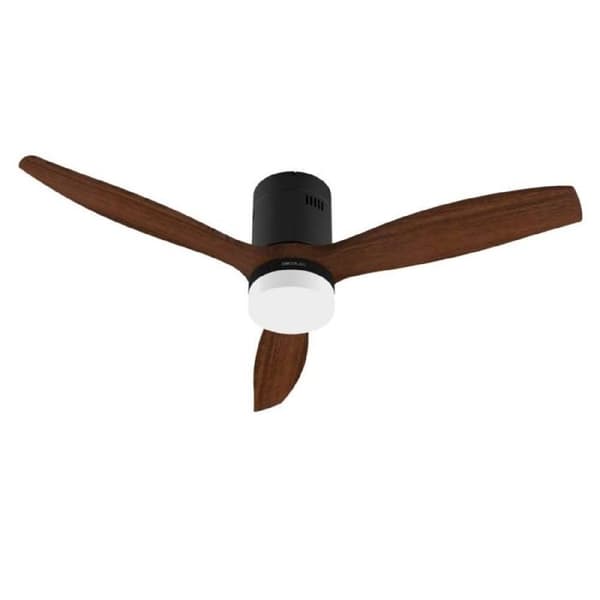 Cecotec takfläkt Energysilence Aero 5600 Classic svart. 40W, DC-motor, diameter 132Cm, 3 blad, LED-lampa 18W