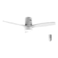Miniatyrbild 1 av 3: Cecotec klassisk vit takfläkt Energysilence Aero 5600. 40W, DC-motor, Diameter 132 cm, 3 blad, 18W LED-lampa