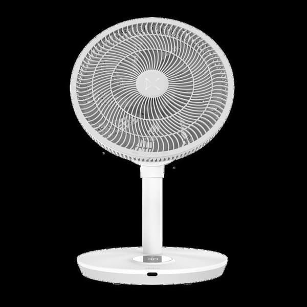Duux Whisper Flex 2 – Smart fläkt 13 dB, nattläge, timer, 2W eco, 54–92 cm, app & fjärrkontroll – Vit