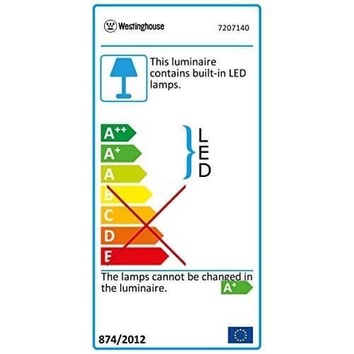 Contemporary takfläkt - Westinghouse - 7207140 - Metall - 55 W - Mörk tenn