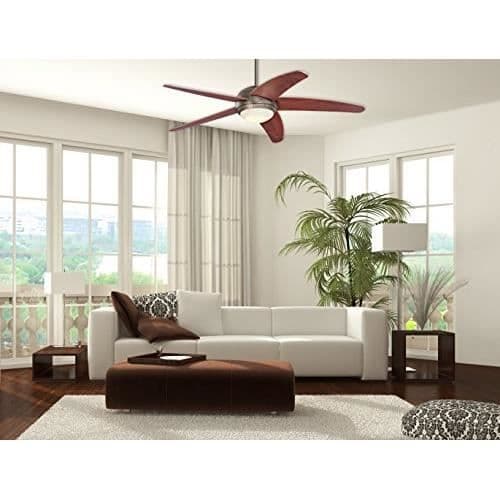 Contemporary takfläkt - Westinghouse - 7207140 - Metall - 55 W - Mörk tenn