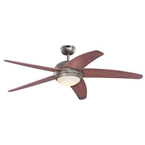 Contemporary takfläkt - Westinghouse - 7207140 - Metall - 55 W - Mörk tenn