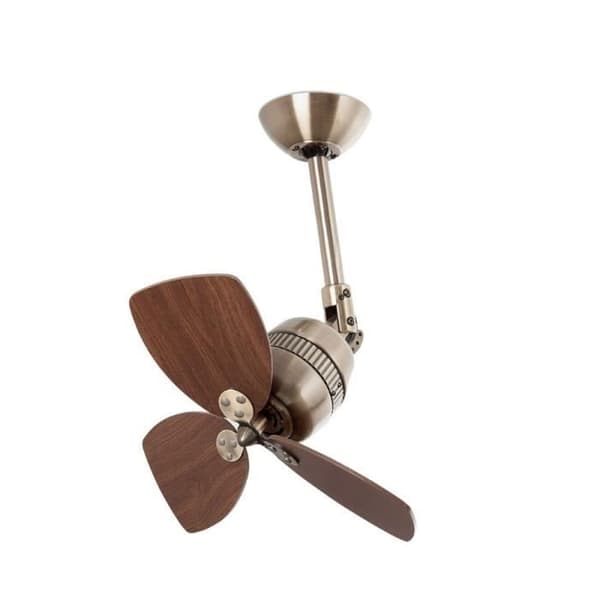 Takfläkt - Pepéo Toldeo AM - Aluminium, antik mässing - 46 cm