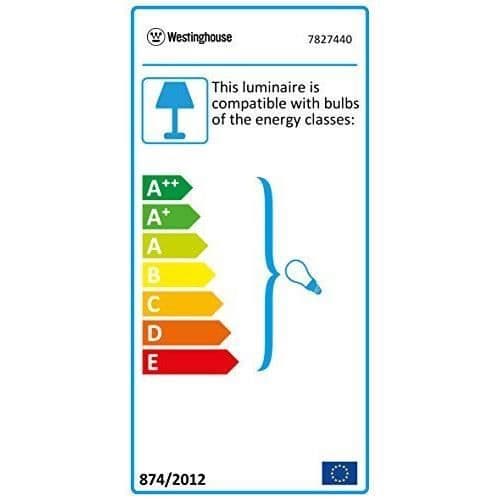 Westinghouse Capitol Takfläkt E27 Metall Brossad Stål - 7827440