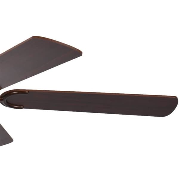 Klassisk tyst takfläkt 132 cm antik brons - Pepeo - Potkuri - Brun - Diameter 132 cm