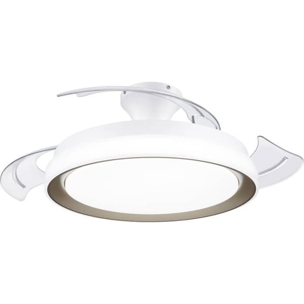 Philips Lighting Bliss Takfläkt 28 W, 35 W (Ø x H) 510 mm x 418 mm guld