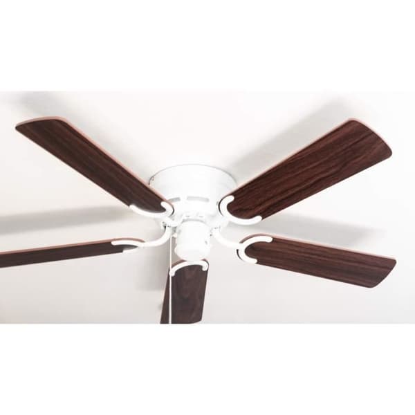 Takfläkt - Pepeo - Kisa Deluxe - Vit - 105 cm - Vändbara vingar
