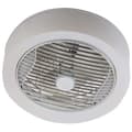 Pikkukuva 2 / 4: AIR-LIGHT CROWN - Valkoinen kattotuuletin Ø40cm 95W LED-valaistuskruunulla