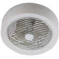 Pikkukuva 1 / 4: AIR-LIGHT CROWN - Valkoinen kattotuuletin Ø40cm 95W LED-valaistuskruunulla