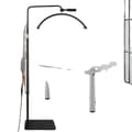 Miniatyrbillede 1 af 2: Lash Light, Justerbar højde 110-160 cm, 40W med 10 lysstyrkeniveauer,Sort EU -stik